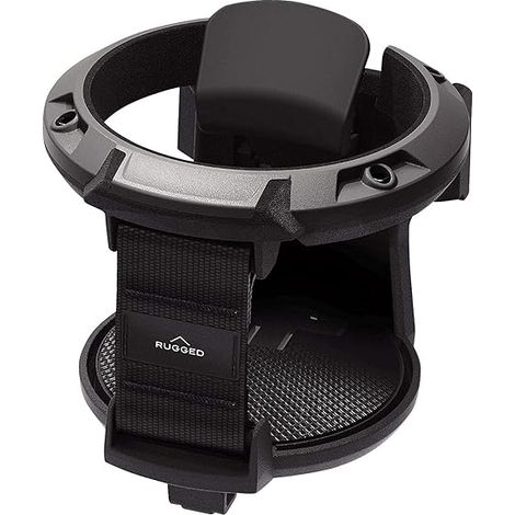 Portavasos para coche con gancho, soporte ajustable para vasos en la rejilla de ventilación del coche, soporte universal con clip para bebidas, soporte para botellas de café, agua y refrescos (1/5)