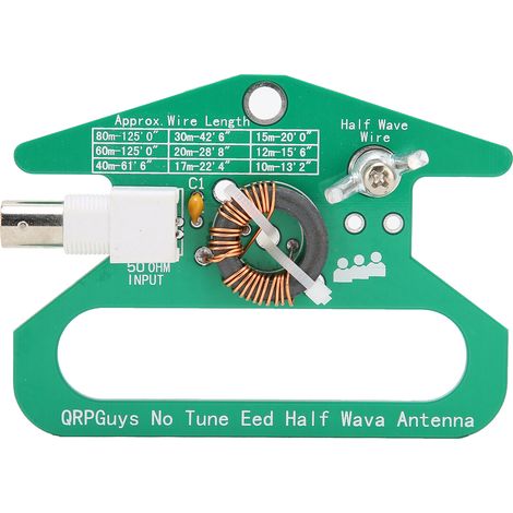 Kit d'antenne portable demi-onde sans réglage, impédance 50 ohms, composant module EFHW (1/5)