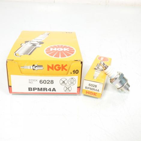 NGK Zündkerze für Auto BPMR4A / 6028 / Packung zu 10 Neu (1/3)