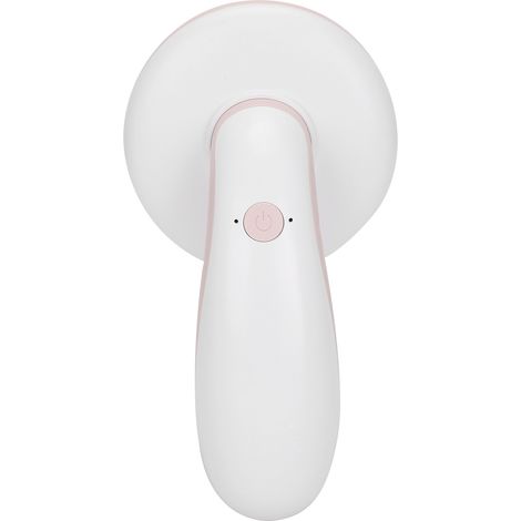 Mini C500 wiederaufladbarer Tischstaubsauger, tragbarer kabelloser Reiniger für Staub und Haare, rosa. (1/5)