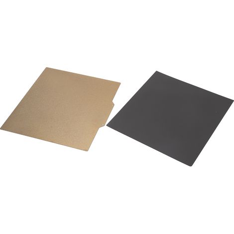 Plaque magnétique PEI double face texturée pour lit d'impression UM2, support flexible en acier peint (1/5)