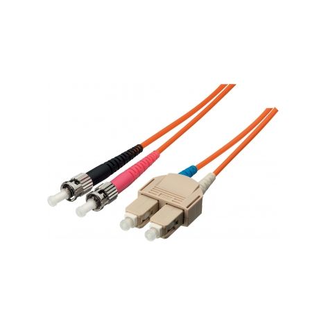 Equip LWL Patchkabel ST- SC 2.00m Singlemode Duplex OS2 ge Polybeutel