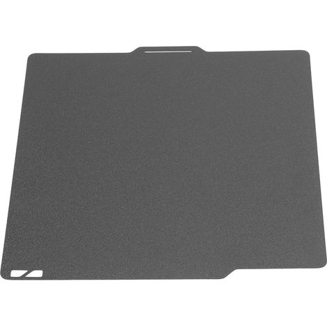 Doppelseitig strukturierte, flexible PEI-Federstahl-Konstruktionsplatte, schwarz, für Bambu X1C P1P (1/5)