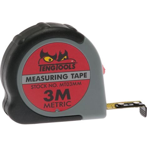 metro a nastro teng tools mt03mm acciaio 3 m autoavvolgente