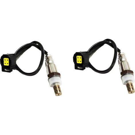 Dos sondas de sensor de oxígeno (O2) para modelos Mitsubishi Mirage 1.2L (2012, 2013, 2014, 2015, 2016), número de pieza: 1588A275 0ZA639-M9 0ZA639M9