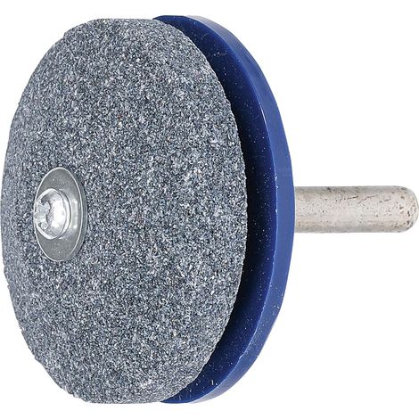 Affûteur de lames de tondeuse à gazon, bleu, meule universelle en corindon pour tondeuse à gazon, perceuse électrique et perceuse manuelle (1/5)