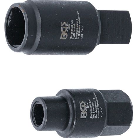 Bussole Bosch per pompe iniezione nero 7 mm 12.6 mm (1/4)
