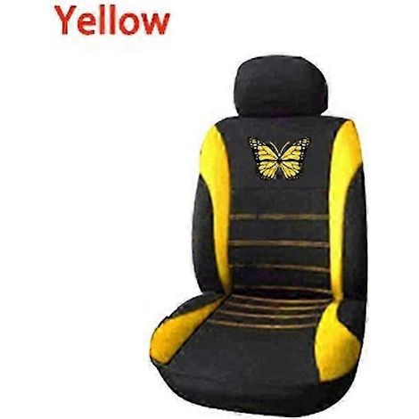 Housses de siège auto papillon universelles, housses de protection pour sièges auto, accessoires intérieurs pour voiture femme (9 couleurs) (1/5)