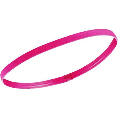 Bandeau de sport fin, antidérapant et élastique avec bande de silicone antidérapante pour l'entraînement, bandeau anti-transpiration, accessoire de tête pour hommes et femmes, football, basketball, te (1/5)