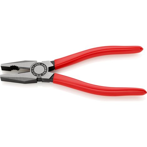 KNIPEX 03 01 200 Pinza universale rivestiti in resina sintetica atramentata nera 200 mm