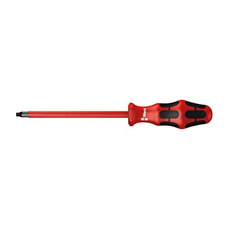 Wera, 168 i VDE Giravite isolato per viti a incavo quadro, 3 x 150 mm (1/4)