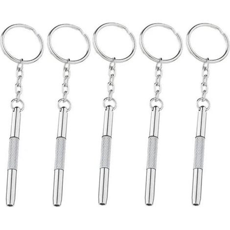 Tournevis multifonction portable pour lunettes, montre et téléphone portable (outil de réparation trois-en-un). (1/5)