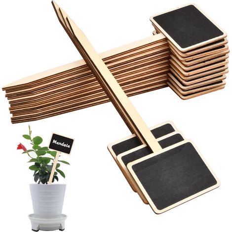 Filiyano-Étiquettes de plantation, mini-panneaux, nichoirs en bois, mini-tableaux noirs, jardin (1/5)