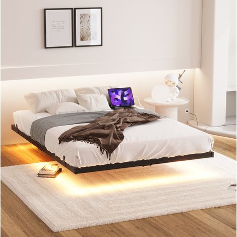 REDOM - Letto per bambini 90x190 con cassetti, armadio e scaffali in MDF bianco (Senza materasso) (1/5)