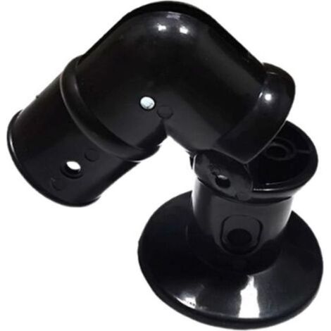 Accessoire de Parasol, Parasol Pièce de Rechange Connecteur, Connecteur de Tête Hourdeux, Support de Serrage pour Pont Patio, Equerre de Retournement (1/4)