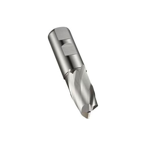 Langlochfräser Einsatz-L.45,5mm HSS-E-PM Blank Z.2 (1/4)