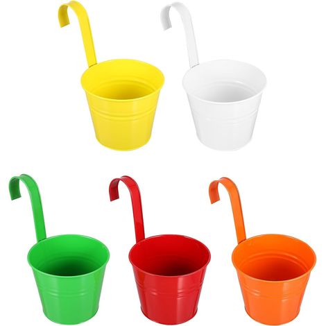 Stück Hängende Blumentopfhalter aus Eisen mit Abnehmbarem