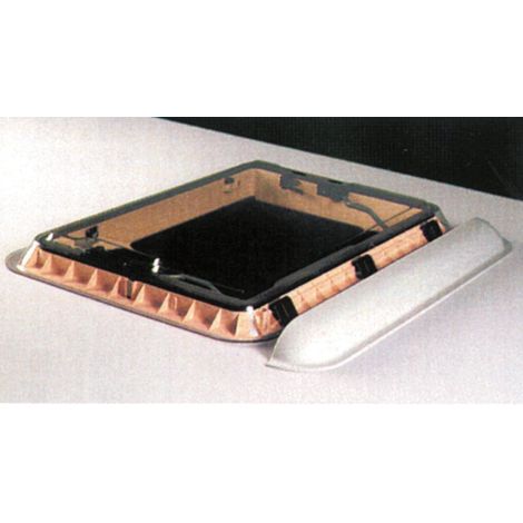 Spoiler 80 cm pour HEKI Dometic pour camping-car et caravane (1/2)