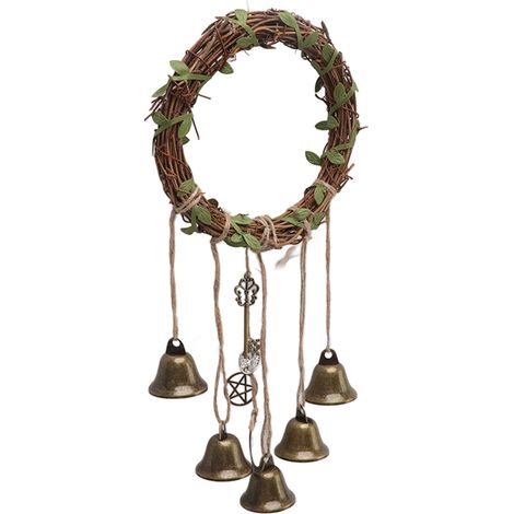 Handgefertigtes dekoratives Windspiel mit aussagekräftigen Motiven für Türknäufe, Modell A (Durchmesser 15 cm) (1/5)