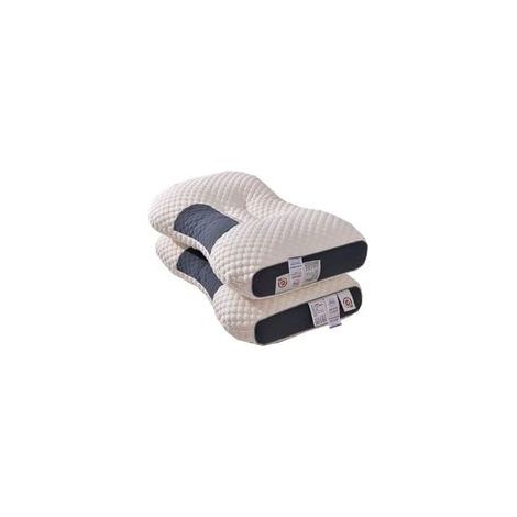 Set di 2 cuscini cervicali in memory foam per alleviare il dolore al collo e alle spalle, cuscino ergonomico di supporto ortopedico. (1/5)