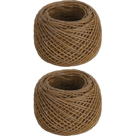 2 pièces bougie mèches 1.2mm manuel aromathérapie sécurité respectueux de l'environnement chanvre bougie mèche pour bricolage lampe à huile (1/5)