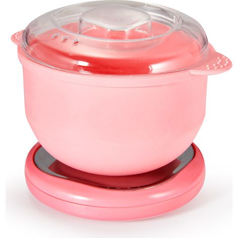 Filiyano-Appareil d'épilation à la cire chaude, appareil de thérapie à la cire pliable en silicone (rose) (1/2)