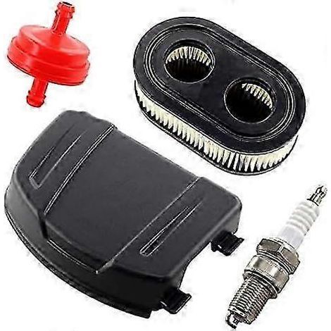 Couvercle de filtre à air avec filtre à air et bougie d'allumage pour moteurs Briggs & Stratton séries 625E, 625EXi, 650EXi, 675EXi et 675IS. Remplace les références 594106, 798452 et 103M02-0011-H. (1/5)