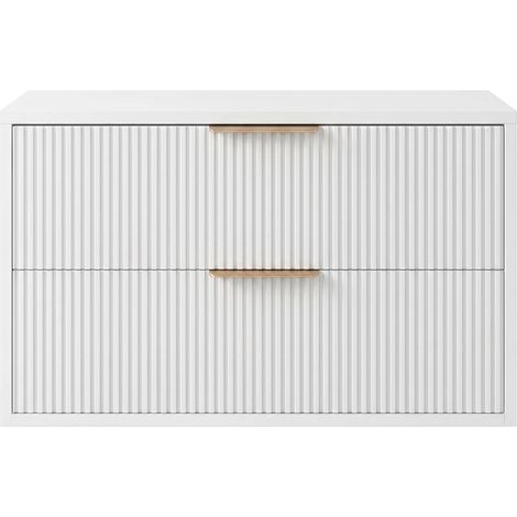 Armario De Baño Debajo Del Lavabo Rea Mono 80Cm White