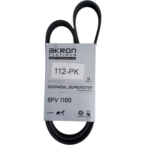 6pk1100 cinghia poly-v alternatore servizi marca akron (1/4)