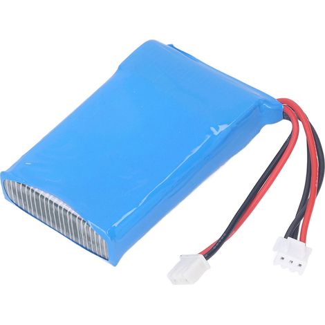 Batterie LiPo 7.4V 2000mAh 8C pour Voiture et Bateau Radiocommandé RC (1/5)