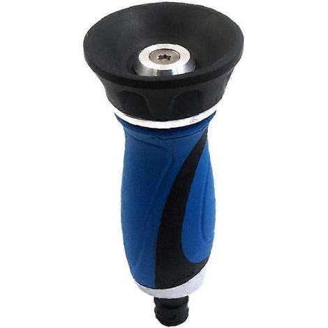 Nirvana High Pressure Watering Nozzle Water Spray Nozzle Heavy Duty Portable for Watering Lawns Garden Self Cleaning Washing Yard Supplies (1/5)