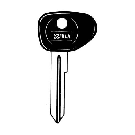 CHIAVE AUTO VOLKSWAGEN VO10P SILCA - ACCIAIO NICHELATO- 5 pezzi