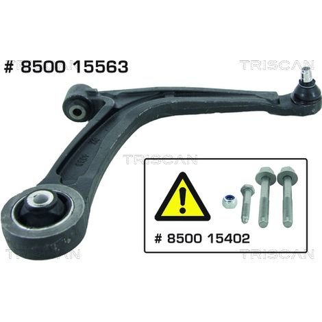 Bras de liaison, suspension de roue Triscan 8500 15563 ABARTH 50708824 50709580