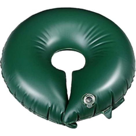Sac d'arrosage pour arbres 120 cm en PVC vert, réutilisable, irrigation automatique longue durée, pour jeunes arbres, facile à installer. (1/5)