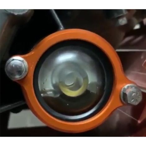 Couvercle de filtre à huile transparent pour KTM DUKE 125 200 250 390 (modifié) (1/4)