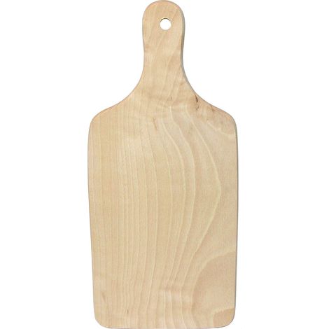 TAGLIERE DA PORTATA IN LEGNO NATURALE 30X12 CON IMPUGNATURA