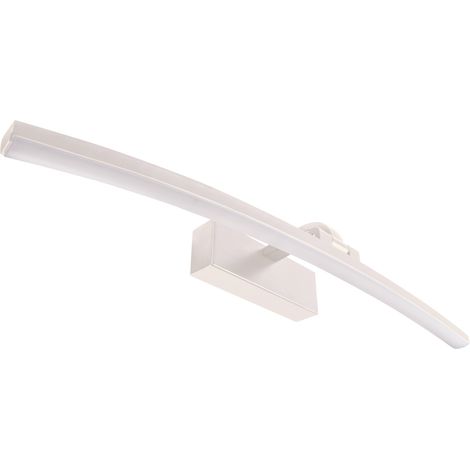 Lampada da parete per bagno sopra lo specchio MAMBA LED 12W 4100K IP44 bianco (1/2)