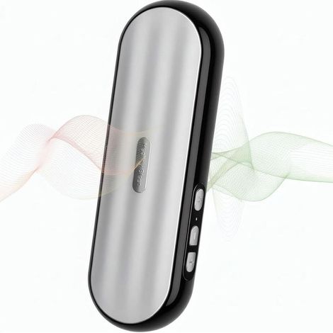 Altavoz Bluetooth de conducción ósea para almohada, altavoz para conciliar el sueño, para niños y adultos, inalámbrico, compatible con tarjeta TF, con ruido blanco incorporado, color negro. (1/3)