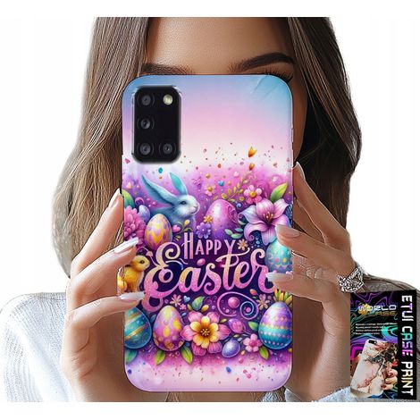 Custodia per Samsung Galaxy A31 - uova felici, Pasqua, uova di Pasqua (1/5)