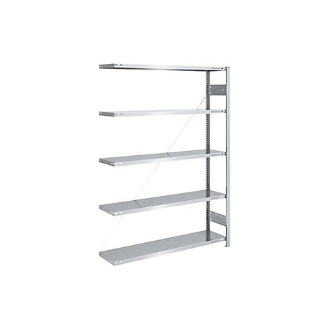 eurokraft pro  Scaffale lungo a innesto  zincato  altezza 2000