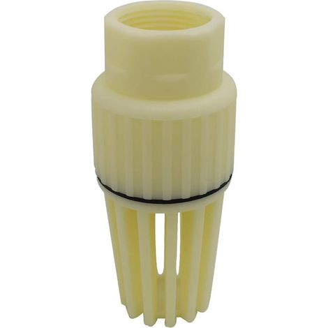 Clapet de Pied avec Crépine PVC 1 Pouce, pour Pompe de Piscine et Aspiration
