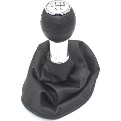 Kit de protection anti-poussière personnalisé pour pommeau de levier de vitesse Volkswagen Golf 3, sélecteur de vitesse noir à 6 rapports, un jeu, kit de protection anti-poussière noir pour sélecteur  (1/4)