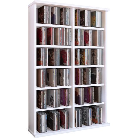 Madera CD DVD Stand Shelf Gabinete Ronul 92x60x18 - VCM