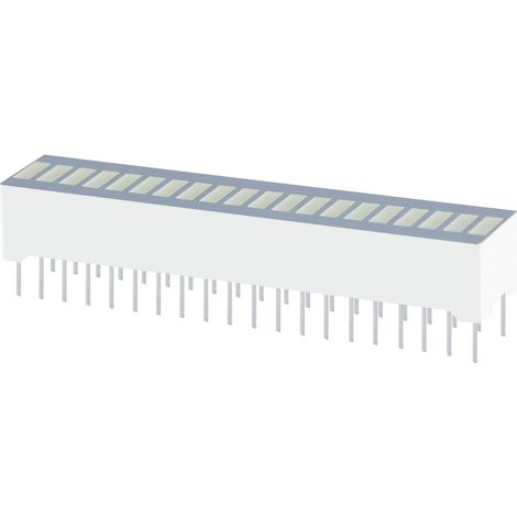 Kingbright DC-20/20SYKWA LED-Bargraph  Gelb  (B x H x T) 50.7 x 10.16 x 8 mm