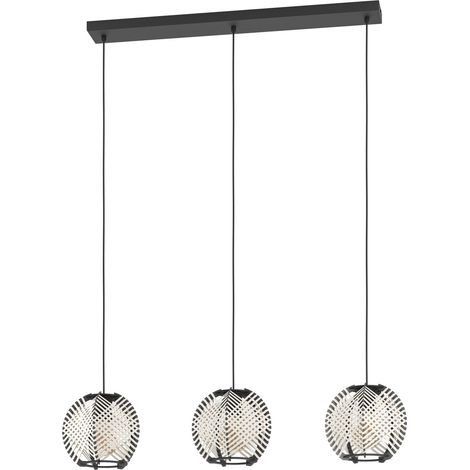 Suspension luminaire Waverton, lampe à suspendre pour table à manger (1/4)