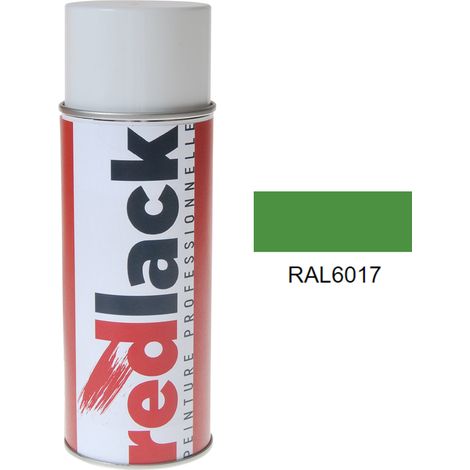 Bomboletta di Vernice spray 400ml – RAL 6017 – Verde maggio – lucida – multisupporto – Redlack