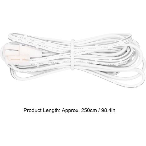 Rallonge flexible de 250 cm pour lampe à induction LED d'armoire (1/5)