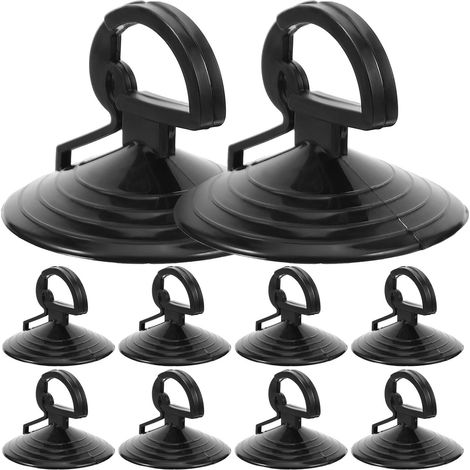 Lot de 200 Ventouses Miniatures en Silicone Noires 35Mm pour Changeur d'Ampoules Encastrées Outil Compact pour Retrait Facile D’Ampoules à Domicile et Bureau