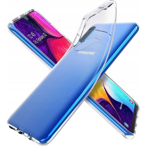 Rückseite für Samsung Galaxy A50/A30s/A50s, farblos + 9H-Glas (1/5)