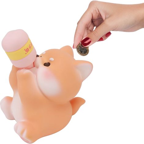 Niedliches Sparschwein in Tierform, ein ideales Geschenk für Kinder, Modell 2 (1/5)